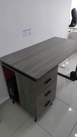 Wooden Office Pedestal table with Drawer Unit