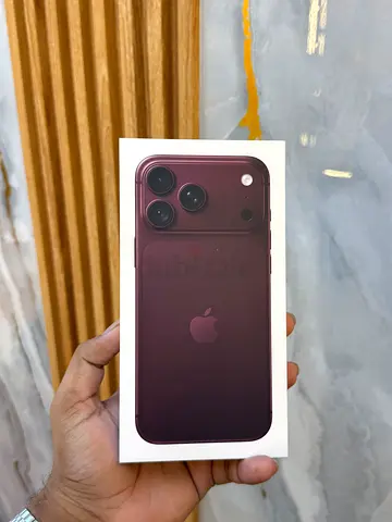 Iphone 18 pro max 256GB physical Sim burgundy