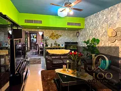 Luxury furnished 1-bedroom apartment for annual rent in Horizon Towers, Ajman, with central AC and p