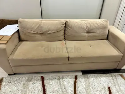 3 seater sofa bed with straoage, good condition