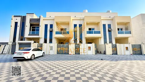 عرض 3 تاونهاوس للبيع شامل التسجيل | 4 غرف ماستر وغرفة خادمة | واجهة حجر ودرج للسطح وارتداد كبير على شارع رئيسي | 1.26 مليون