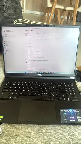 MSI Stealth A16 AI+ Gaming Laptop | RTX 4070 | 32GB RAM | Ryzen 9