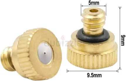 Outdoor Misting Nozzles 10 pcs – New | رشاشات رذاذ للتبريد 10 قطع