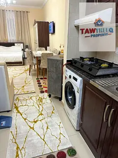 Furnished Studio for Rent in Al Yasmeen Towers, Ajman – All Bills Included with Tower Parking