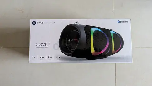 Brand New MuveAcoustics Comet Portable Wireless Speaker - Sealed Box
