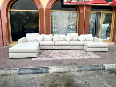 Marina home U Shape Sofa Beige