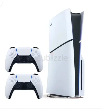 Sony PlayStation 5 Gaming Console Slim – Disc Edition with 2 Controllers
