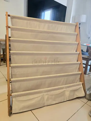 Children's wooden book case shelf