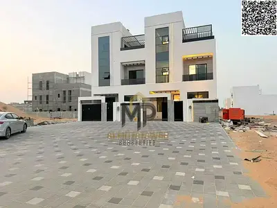 فيلا جديدة طابقين بتشطيب سوبر ديلوكس في الزاهيه - عجمان