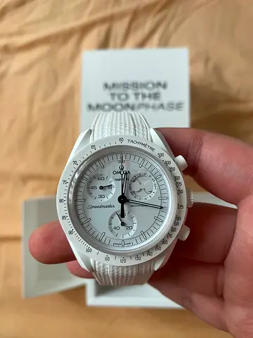 Omega x Swatch Mission to the Moon watch - original packaging