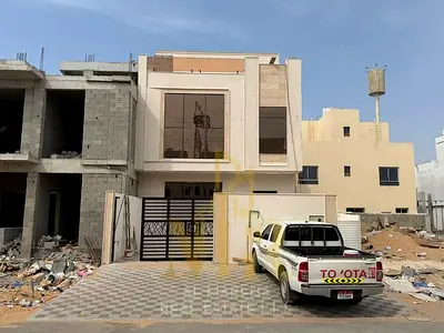 للبيع فيلا تتميز بموقع استراتيجي طابقين وروف قريب من جميع الخدمات والمدارس والمراكز التجاريةبسعر شامل رسوم التسجيل والتمليك والمكيفات مركزي تملك حر