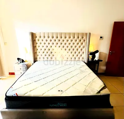 king size bed with king coil mattress
