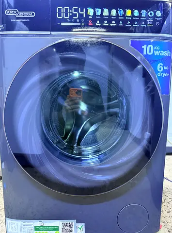 Super General 10kg Front Load Washer with 6kg Dryer - Good Condition