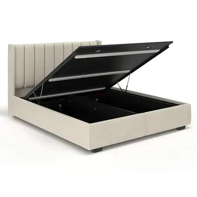 Brand New 180*200king size hydrulic storage bed