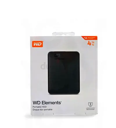 Western digital  Elements 4TB Portable External Hard Drive