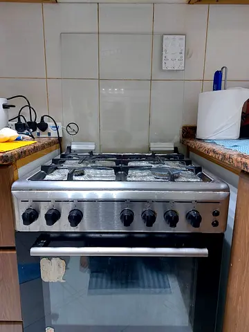 4 burner cooking range