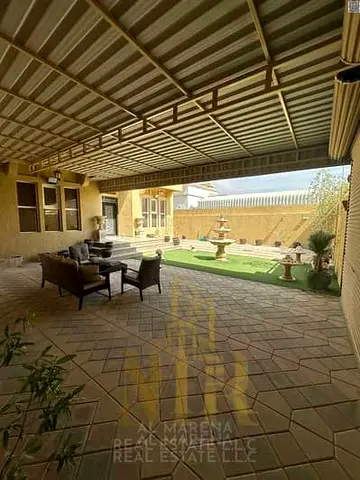 Villa for Sale in Al Rawda 1, Ajman | 5 Master Bedrooms | 5,000 sq ft Land | 6 Bedrooms | Electricity, Water, and Air Conditioning Included