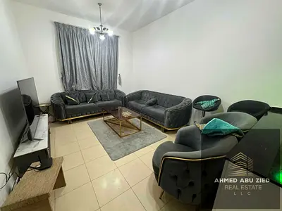 Cheap Price - Fully Furnished 1 Master BR + Hall - Spacious Space - Central AC - Parking - Near All - Close to Corniche and Sharjah Ex