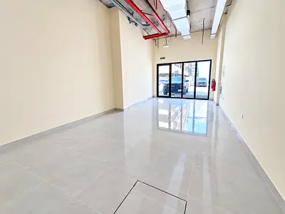 Brand new shop near to claro coffee only 70k 458.32sqft exact size in lajda out side alfalah area prime Location sharajh