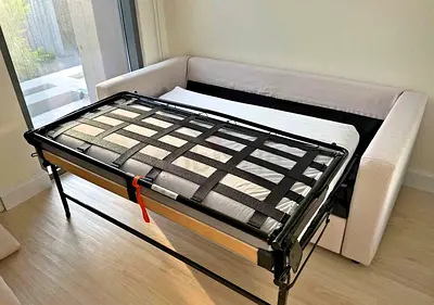 Used pull-out sofa bed with mattress two-seater vimle