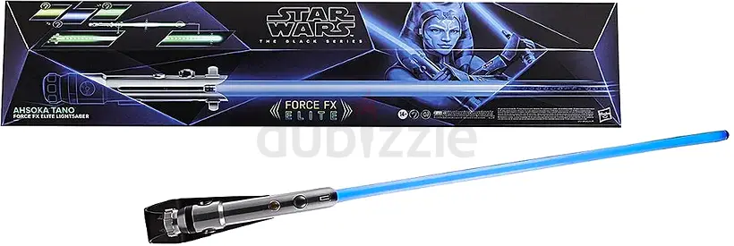 Star Wars The Black Series Ahsoka Tano Force FX Elite Lightsaber with Advanced LEDs and Sound Effect