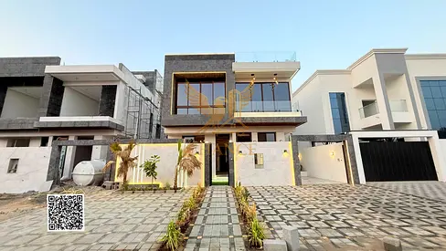 6BR Villa for Sale in Al Helio Ajman | Private Pool, Rooftop & Fitted Kitchen | AED 2.05M All Fees Included | 3,850 Sq Ft