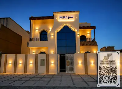 Stone villa facing two streets and a walkway—an absolute bargain—in Al-Yasmeen.