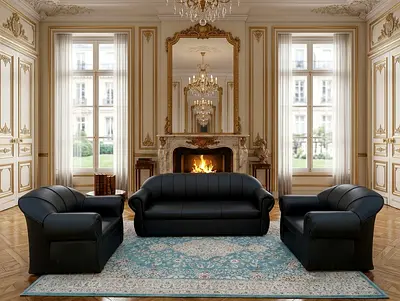 Sofa Set for Apartment
Brand new 3+1+1 seater PVC leather sofa set. A suitable option for apartments