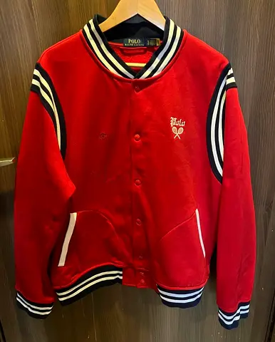 Ralph Lauren varsity jacket men’s