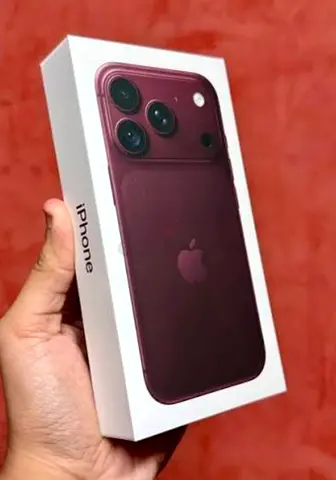iPhone 18 Pro max (Boxed)  burgundy Unopened