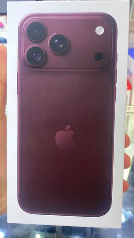 Apple iPhone 18pro max (new in box) - burgundy - Unopened