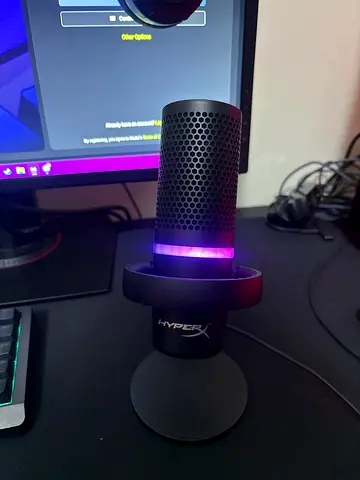 HyperX Duocast USB Condenser Microphone - RGB Lighting