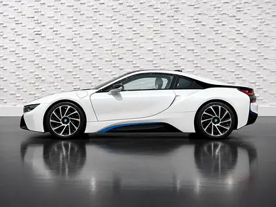 BMW i8 | CRYSTAL WHITE PEARL | GCC SPEC | FULL SERVICE HISTORY-2