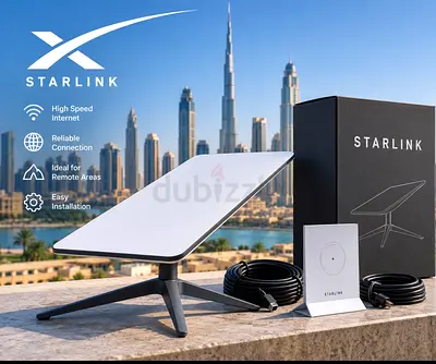 Starlink, CCTV Cameras & WiFi Network Equipment Dubai