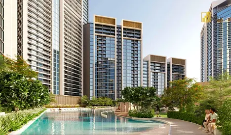 High floor Corner 1BR | Golf Course View, High ROI