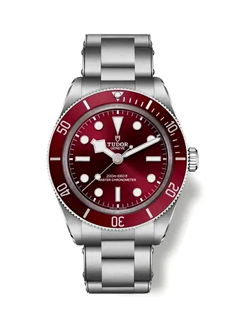 Tudor Black Bay Stainless Steel Men's Watch with Burgundy Dial (200m)