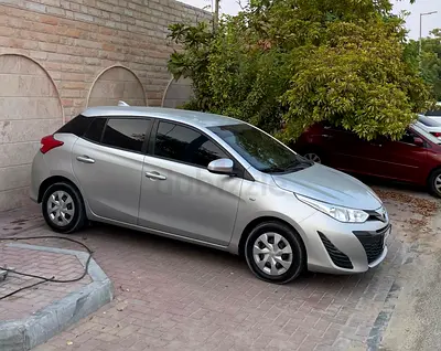 Toyota Yaris Hatchback 2019, GCC, Silver, Well Maintained