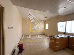 Spacious studio with a distinctive kitchen in the Al Majaz area of Sharjah; excellent size, gr
