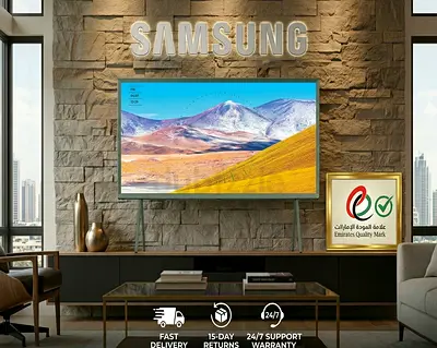 Samsung 43 inch The Serif LS01D QLED 4K Smart TV, Excellent Condition