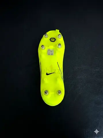 Nike Football Studded Cleat Sole Plate - Neon Yellow (Single)