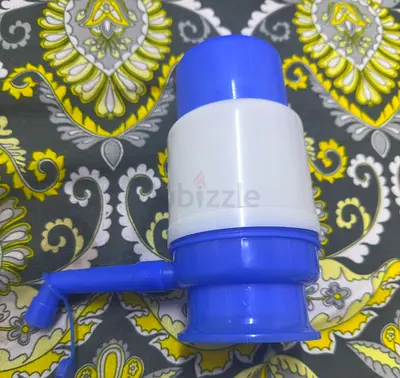Manual Water Dispenser Pump for 5-20L Bottles - Blue/White
