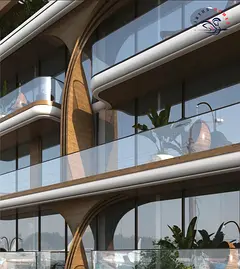 2BR +L/Specious Balcony /casa Aura