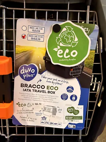 Duvo Bracco Eco IATA Travel Box -  Pet Carrier