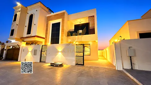 6BR Master Villa for Sale in Al Yasmeen Ajman | Front & Back Street Corner | Fitted Wardrobes & Rooftop | AED 1.85M Negotiable