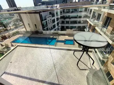 AMAZING POOL VIEW-FURNISHED STUDIO-READY TO MOVE