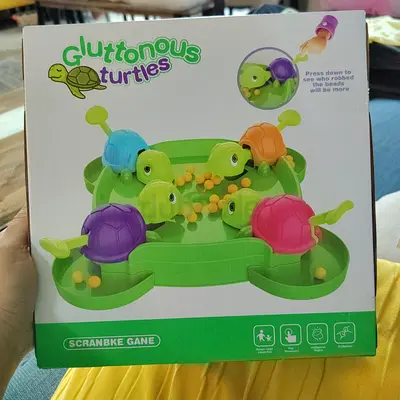 Gluttonous Turtles - Kids Tabletop Feeding Game (Complete Set)