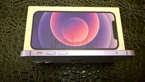 iPhone 12 256 GB in original box - Purple Colour