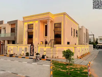 Price includes registration fees | Freehold ownership for all nationalities | Corner villa (facing two streets) with a private pool in Al-Olayya, Ajma