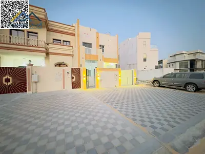 فيلا  (أرضي وأول وروف) 5 غرف ماستر للإيجار في الزاهية، عجمان | مساحة 3,000 قدم² | بسعر مميز 85,000 در
