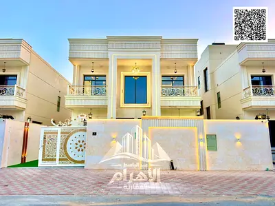 تصميم كلاسيكي راقي مع حديقه وارتداد خارجي | طابقين ورو ف + 5 غرف | بسعر يشمل رسوم التسجيل